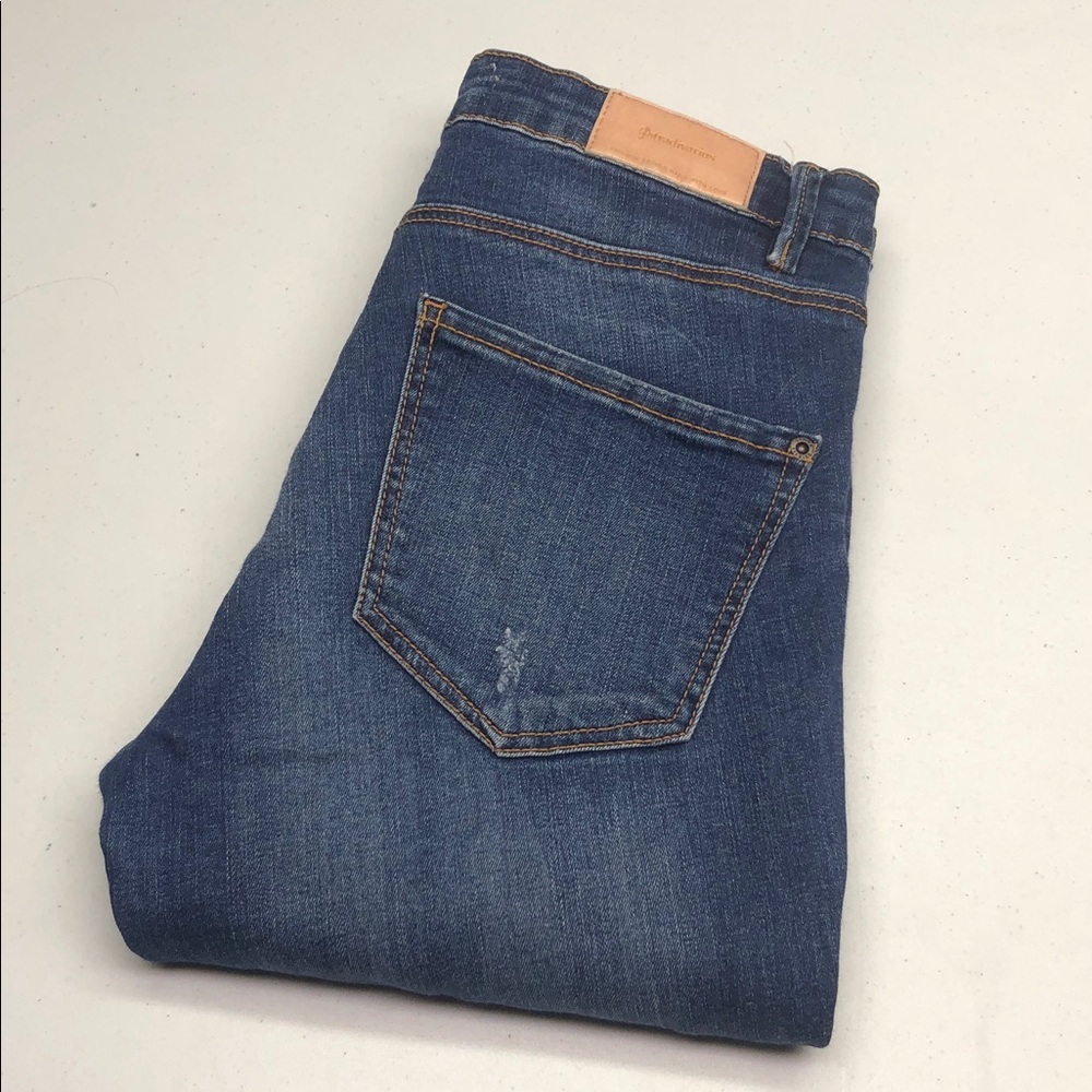 STRADIVARIUS HIGH WAIST ANKLE SKINNY JEANS 6/28x28 ⭐️